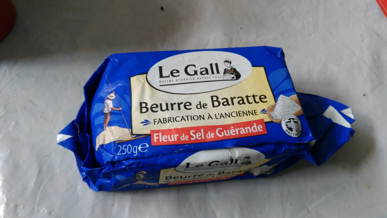 Le Gall Butter with “Fleur de Sel”