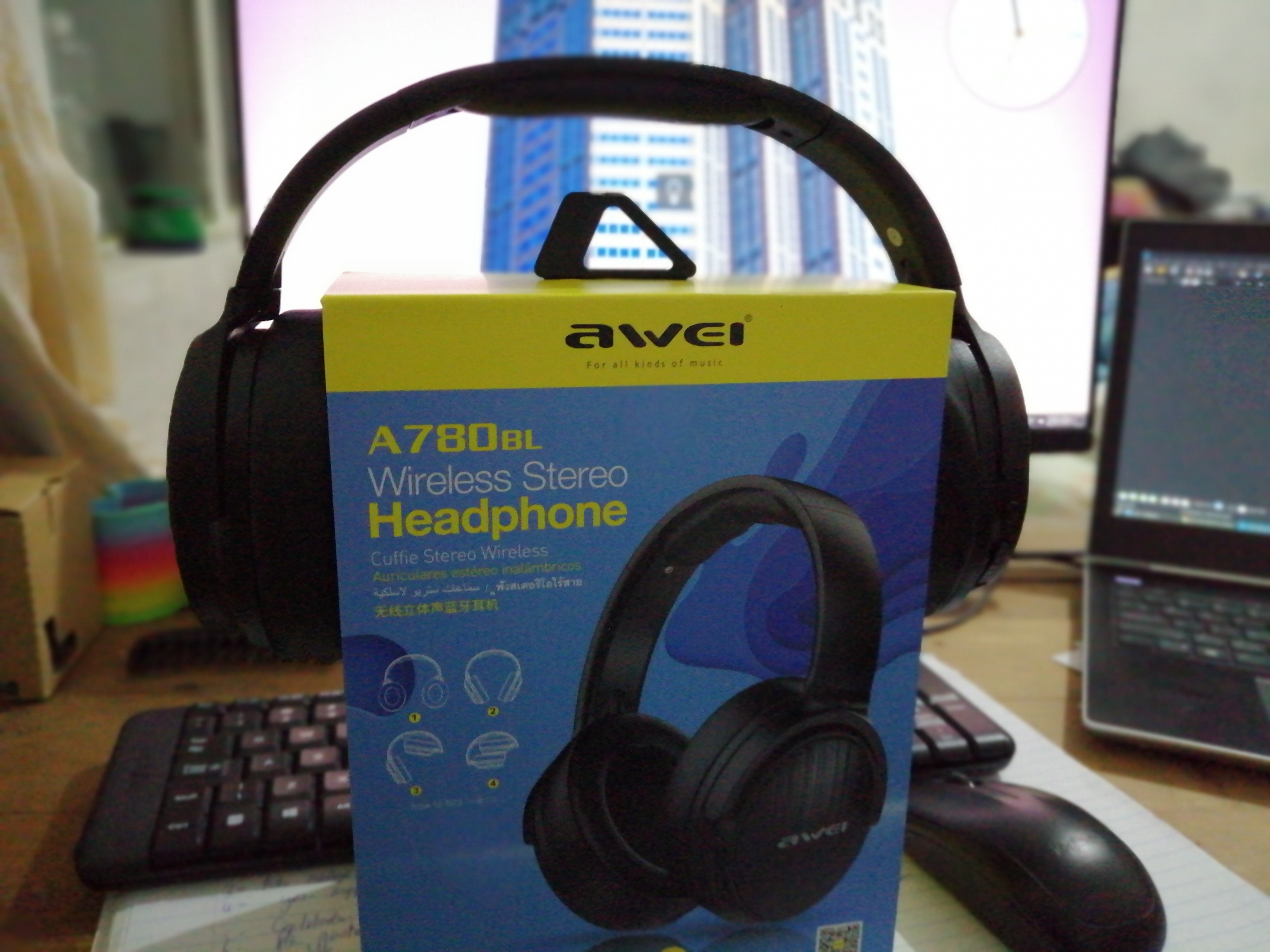 Review Awei A780BL Bluetooth Headset